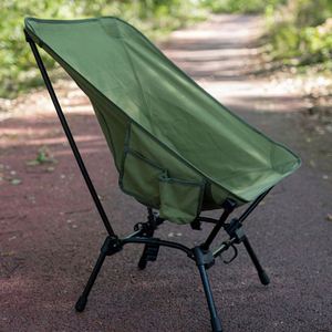 Silla de Jardín Plegable de Aluminio de Gran Tamaño, Altura Ajustable, Portátil, Ligera, Diseño Moderno, para Parque y Camping - Product Image 1