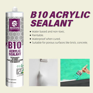 SOZEN-B10 Acrylic Polymer Silicon Sealant Product Trending Waterproof Paintable Water-based Acrylic Glue Sealing <strong>the</strong> <strong>Gap</strong> of Wall - Product Image 5