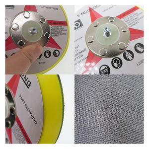 Plateau de ponçage auto-agrippant de 5 pouces (123 mm) avec 6 boulons, filetage 5/16-24T, pour le ponçage du bois, du métal et des meubles - Product Image 2