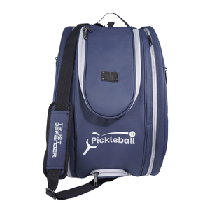 Premium 1097 Large Pickleball Backpack <b>Waterproof</b> Luxury Simili Leather 18kg Capacity Factory OEM/ODM Custom Logo - Product Image 1