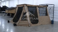 Abacon de protection trapézoïdal pour coin de pièce, avec déflecteur d'angle SBS, résistant au froid, maille intégrale périmétrique, multi-contraintes, OEM