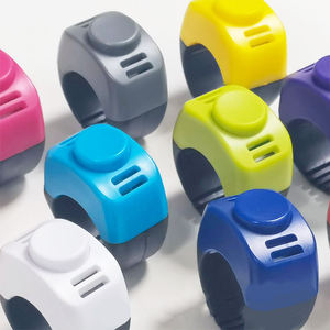 Nuevo diseño anillo de dedo silbato de entrenamiento para perros entrenador de perros profesional entrenamiento de mascotas Abs Acero inoxidable perro <span class=keywords><strong>Clicker</strong></span> - Product Image 1