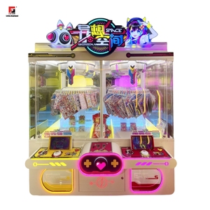 Châu Âu Clip phổ biến đồng tiền hoạt động trò chơi Quà tặng với điều khiển 60-clip kẹp máy bán hàng tự động Máy Quà Tặng snack cho FEC - Product Image 2