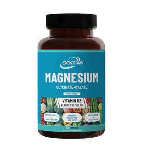 OEM Magnésium Capsules Santé Supplément Sélénium, <span class=keywords><strong>Zinc</strong></span>, Iode, L-tyrosine dans 1 Magnésium Capsules - Product Image 1