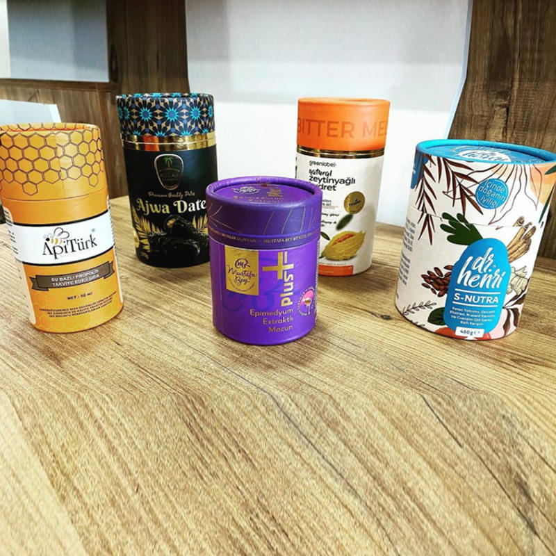 De Cartón Envases Para Cosmeticos Biodegradables Frascos De Papel