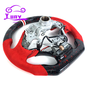 Volant personnalisé en fibre de carbone véritable forgée pour Lexus LS ES UX 500h 200 250h 300h 350h F Sport 2018-2025 Style Racing - Product Image 6