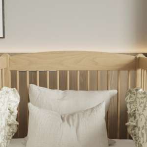 <span class=keywords><strong>Cama</strong></span> Infantil Convertible Moderna de Madera Maciza con Barandillas de Seguridad y Escalera, Diseño Ecológico para Ahorrar Espacio - Product Image 4