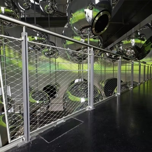 Rete di Sicurezza per Balconi X Tend - Rete in Acciaio Inox SS304/316 con Fili <span class=keywords><strong>da</strong></span> 1,5mm, Resistente e Anticaduta per Abitazioni - Product Image 5
