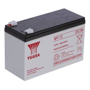 Per Yuasa NP7-12 industriale batteria al piombo 12V 7Ah 151x65x97.5mm VRLA manutenzione sigillata libera per l'illuminazione di utensili elettrici giocattoli - Product Image 3