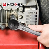 Maxpower-Jeu de 11 clés à douille mécaniques de haute qualité pour usage intensif, kit d'outils