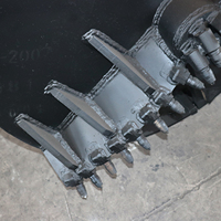 Bauer Kelly Box Hard Rock Sand Soil Bullet Teeth Cleaning Cleanout Bucket Drill dengan Garansi 1 Tahun Buatan China untuk Konstruksi