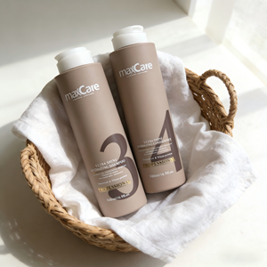 <span class=keywords><strong>Shampooing</strong></span> et après-shampoing à la kératine, à la biotine et au collagène de haute qualité avec formule concentrée lissante et nourrissante OEM - Product Image 1