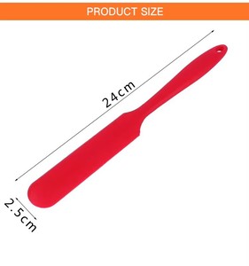 Высококачественный недорогой силиконовый нож в палитре для выпечки/силиконовый шпатель, скребок, нож для масла из силикона, инструменты для выпечки - Product Image 4