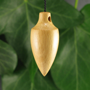 Pendolo in Legno di Faggio, Pendolo in Legno di Faggio Lavorato a <span class=keywords><strong>Mano</strong></span> - Product Image 2