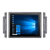 Moniteurs LCD intégrés 17 19 21 pouces pour équipements industriels avec boîtier en métal écran tactile capacitif TFT IPS LED Display