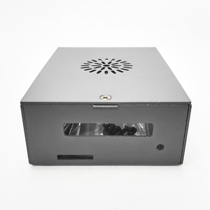 Funda Protectora para Orange Pi 5 Pro R_A_OPi5Procase_002, Ventilador de Refrigeración Metálico, Antena Externa, Carcasa Protectora Completa, Suministro de Fábrica - Product Image 3