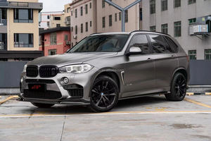 Alerón Delantero de Fibra de Carbono Estilo 3D X5M para <span class=keywords><strong>BMW</strong></span> X5M F85 X6M F86, Divisor de Parachoques, Kit de Carrocería 2015-19 - Product Image 5