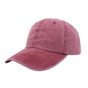 Gorra de Béisbol de Tela Suave Lavada, Color Sólido, Visera Curva y Estilo Desgastado, Gorra Deportiva de Mezclilla, Protección Solar, Gorra de Béisbol a la Moda - Product Image 2