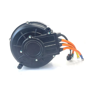 มอเตอร์ไฟฟ้ากระแสตรงแบบแม่เหล็กถาวรไร้แปรงถ่าน OEM 165 35H <span class=keywords><strong>5000W</strong></span> กำลังไฟสูงสุด 8000W สำหรับจักรยานไฟฟ้าระบบขับเคลื่อนกลาง ประสิทธิภาพ IE4 กันน้ำ - Product Image 4