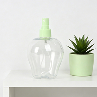 Emballage PET unique en forme de fruit, rechargeable, type pompe, avec logo personnalisé, pour soins des mains et de la peau des enfants, vaporisateur pour cheveux, shampoing, mousse