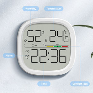 Умный портативный монитор для дома 2026: ЖК-дисплей, мини-датчик, цифровой термометр-гигрометр для измерения влажности и температуры в помещении - Product Image 2