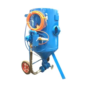 Mobile Sandblaster Cleaning Machine for Fishing Boat Derusting Spray paint