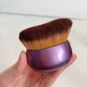 <span class=keywords><strong>Pinceau</strong></span> plat en poils synthétiques pour le corps, application sur une grande surface, <span class=keywords><strong>pinceau</strong></span> noir multifonctionnel pour le maquillage, le bronzage - Product Image 3
