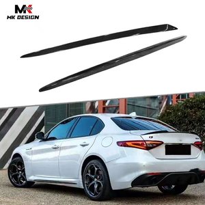 Minigonne Laterali in Fibra di Carbonio per <span class=keywords><strong>Alfa</strong></span> Romeo Giulia <span class=keywords><strong>Berlina</strong></span> 4 Porte, Estensioni Minigonne, Spoiler Laterali e Accessori Auto - Product Image 1