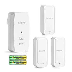 Inkbird <span class=keywords><strong>Wifi</strong></span> Nhiệt kế ẩm kế với <span class=keywords><strong>wifi</strong></span> Gateway hệ thống 3 gói không dây trong nhà nhiệt độ và độ ẩm cảm biến với ứng dụng - Product Image 1
