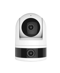 モーション検知と双方向音声機能を備えた高度な屋内デュアルレンズCMOSホームセキュリティカメラシステム - Product Image 2