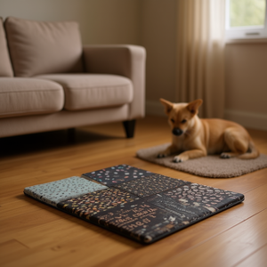 Tappetino per Animali Domestici in Spugna 120*80*5CM, Comodo e Spesso (5cm) per i Tuoi Amici Pelosi - Product Image 3