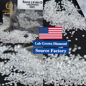Meilleur prix Diamant de laboratoire de forme ronde blanc CVD HPHT VVS1 VS1 avec certificat IGI 1,0 ct-4 ct conforme au diamant naturel - Product Image 3