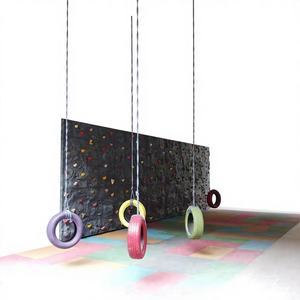 Muro de Escalada Modular de Fibra de Vidrio Estándar IFSC, para Interiores/Exteriores, Educativo, para Guarderías, para Niños de 3+ Años - Product Image 1