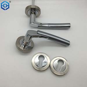 Poignée de porte et de fenêtre en alliage de zinc noir unique WC PZ Design Utilisation intérieure - Product Image 4