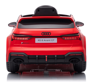 รถยนต์ไฟฟ้าสำหรับเด็ก 12V 4WD รุ่น Audi <span class=keywords><strong>RS</strong></span> 6 Avant GT ของแท้ พร้อมรีโมทคอนโทรล 2.4G  รถของเล่นเด็กขับเคลื่อนด้วยแบตเตอรี่ - Product Image 5