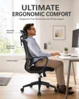 Chaise de bureau exécutive ergonomique en maille, nouveau design, mécanisme papillon, inclinaison moderne, hauteur réglable, couleurs personnalisables