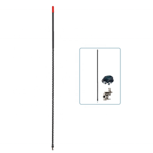 เสาอากาศไฟเบอร์กลาสแบบยืดหยุ่นพิเศษสำหรับวิทยุ CB, 27mhz ความยาว 2 ฟุต/3 ฟุต/4 ฟุต สำหรับวิทยุ Cobra - Product Image 1