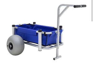 Gerobak lipat dapat dilipat, keranjang troli aluminium multifungsi truk tangan logistik <span class=keywords><strong>Dolly</strong></span> logam utilitas dapat dilipat dapat disesuaikan - Product Image 6