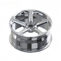 1 pièce - Jantes forgées monobloc chromées Leyi Koala, concaves profondes, 18-22 pouces, 5x112/114.3/120, compatibles avec M2/M3/M4 E36/E39/E60/E90