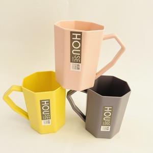 Vaso octogonal de plástico colorido para enjuague bucal, vaso para cepillo de dientes, vaso para beber [Fuente mayorista para tiendas de 1 y 2 yuanes] - Product Image 5