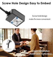 Lecteur de codes-barres USB à montage fixe Effon 2025 Original MS430 1D 2D QR Code Reader Module pour passeport en stock
