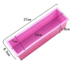 Hot Chất Lượng Cao DIY Handmade Xà Phòng Khuôn Hình Chữ Nhật Hộp Gỗ + 1200Ml Bánh Mì Nướng Khuôn Lạnh Xà Phòng Dễ Dàng Để Phát Hành Khuôn - Product Image 3