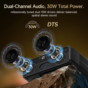 Proyector Inteligente Pxdodya Android 14.0 Compatible con <span class=keywords><strong>Netflix</strong></span>, YouTube y Más de 4000 Aplicaciones, Altavoz de 30W |   Proyector para Cine en Casa y Entretenimiento - Product Image 3