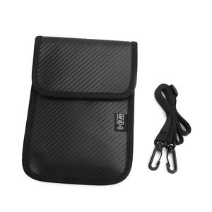 สายคล้องคอสายคล้องป้องกันสัญญาณโ<span class=keywords><strong>ท</strong></span>รศัพ<span class=keywords><strong>ท</strong></span>์มือถือกระเป๋าคาดฟาราเดย์20*14ซม. โทรศัพ<span class=keywords><strong>ท</strong></span>์มือถือสัญญาณรถยนต์เคสกระเป๋าหนัง - Product Image 4