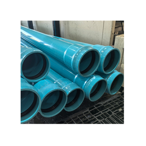 NSF Certificate Blue/Green 6" 8" <strong>12</strong>" SDR35/28/26 PVC Sewer Pipe C900 UPVC <strong>Tube</strong> with Flush End - Product Image 5
