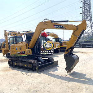 Excavatrice d'occasion SANY SY75C en bon état Excavatrice d'occasion sur chenilles SY60C SY55C SY35C Moteur Shanghai inclus - Product Image 3