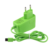 Adaptateur secteur vert 5V 2A avec prise EU Type-C, chargeur mural USB C 12V 1A pour caméra, routeur, alimentation AC DC colorée