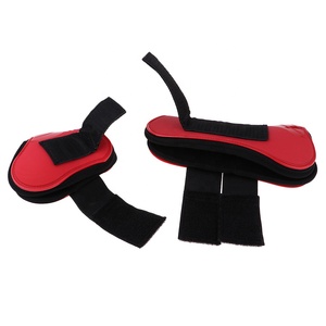 Horse sepatu bot pelindung Tendon Neoprene awet, sepatu bot penutup pengencang kait & <span class=keywords><strong>Loop</strong></span> - Product Image 4