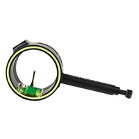 Tête de visée de remplacement Fire Pig en alliage d'aluminium pour arc composé et arc classique, pour tir à l'arc en extérieur, auto-luminescente, en stock chez les fabricants