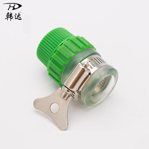 Connecteur d'eau universel pour jardin, fileté en plastique de 12 mm, montage direct pour tuyau en PVC, installation facile - Product Image 5